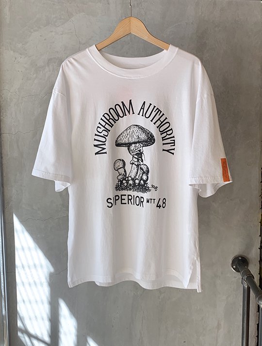 30 Off Blackweirdos Mushroom Tee Org White ブラックウィドゥ マッシュルームtシャツ ホワイト Birthdeath Online Store バースデス オンラインストア