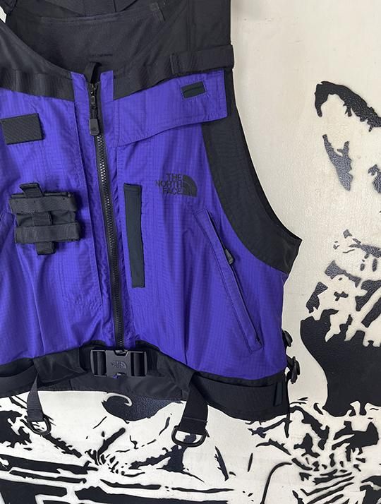 90's THE NORTH FACE hydro heli vest - Aztec Blue