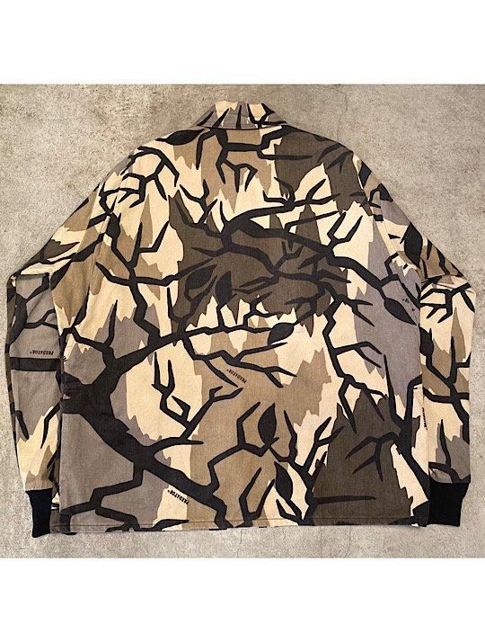 PREDATOR CAMOUFLAGE ミリタリージャケット VTG 80s Predator Camouflage Jacket Mens Tan Brown Print