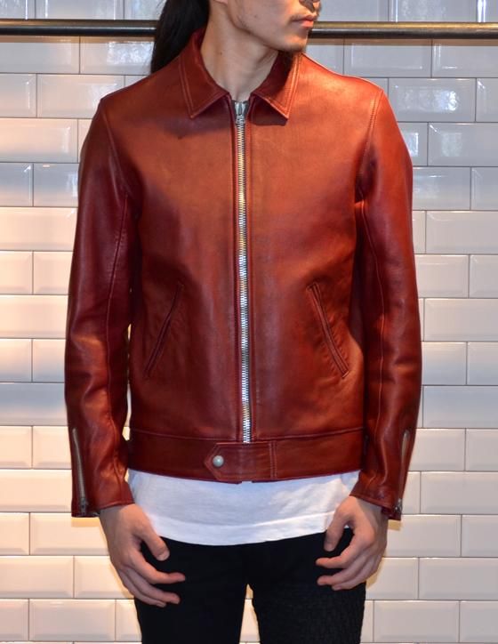 ADDICT CLOTHES NEW VINTAGE - AD-01 Sheepskin Center Zip Jacket