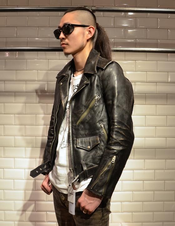 blackmeans sid vicious Type moto JKT black ブラックミーンズ