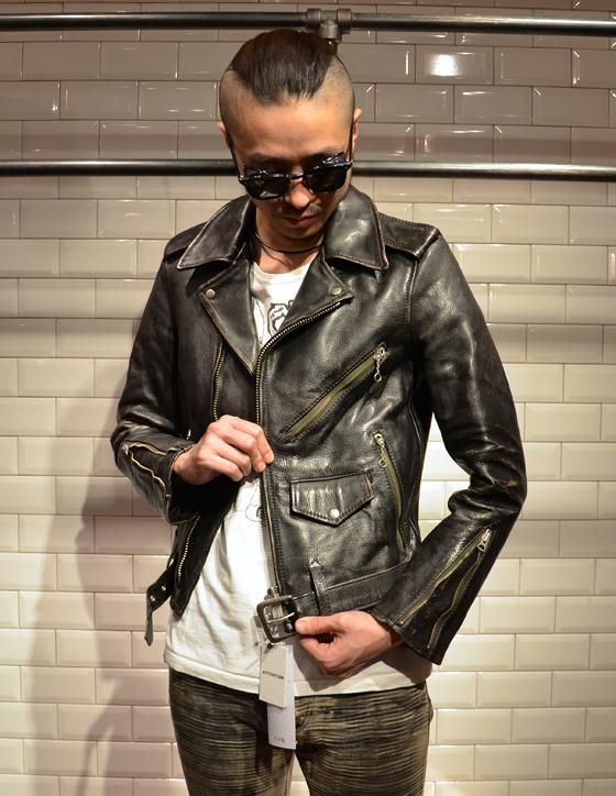 blackmeans sid vicious Type moto JKT black ブラックミーンズ