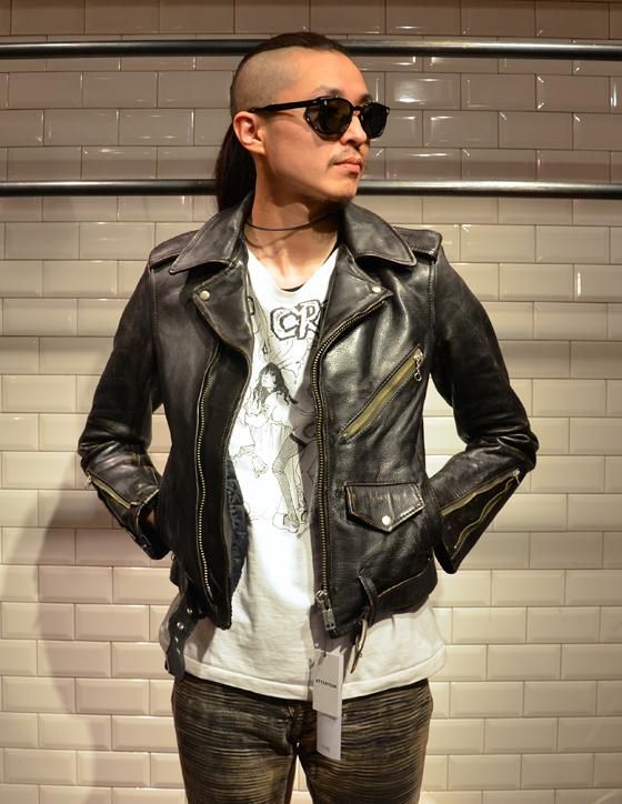 blackmeans sid vicious Type moto JKT black ブラックミーンズ 