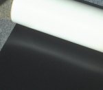 ラバープリントシート２２cm幅×６３� 撥水生地対応ブラック光沢
