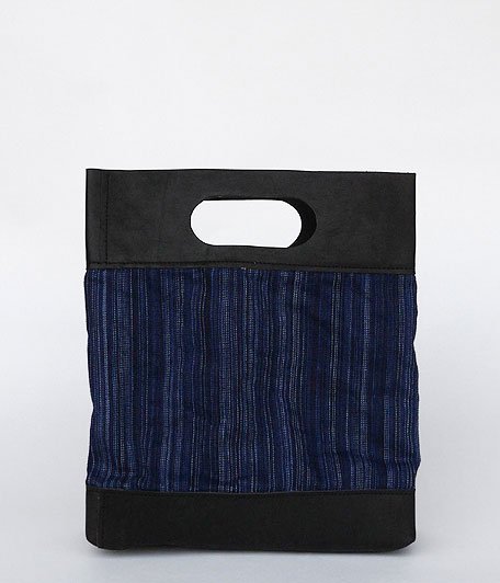  ANACHRONORM 002 by BRASSBOUND Size SMALL [BLACK Leather / INDIGO STRIPE]