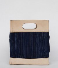  ANACHRONORM 002 by BRASSBOUND Size SMALL [NATURAL Leather / INDIGO STRIPE]