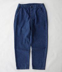  ANACHRONORM Nep Denim Tapered Slim Trousers [Lt.INDIGO]