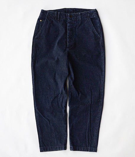  ANACHRONORM Nep Denim Tapered Slim Trousers [Dk.INDIGO]