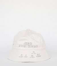  THE SUPERIOR LABOR Hand Writing Sailor Hat [white]