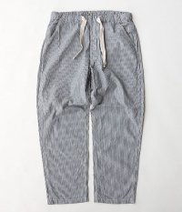  ANACHRONORM Chambray Easy Pants [HICKORY STRIPE]