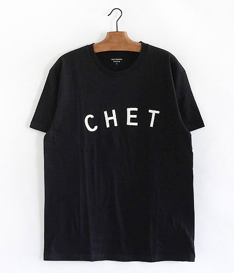  ANACHRONORM Quartet Wappen Tee [CHET / BLACK  WHITE]