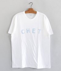  ANACHRONORM Quartet Wappen Tee [CHET / WHITE  SAX]