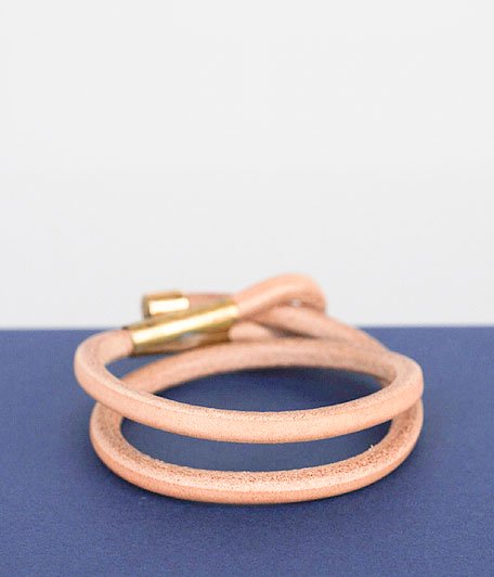  THE SUPERIOR LABOR Leather Rope Bangle Double
