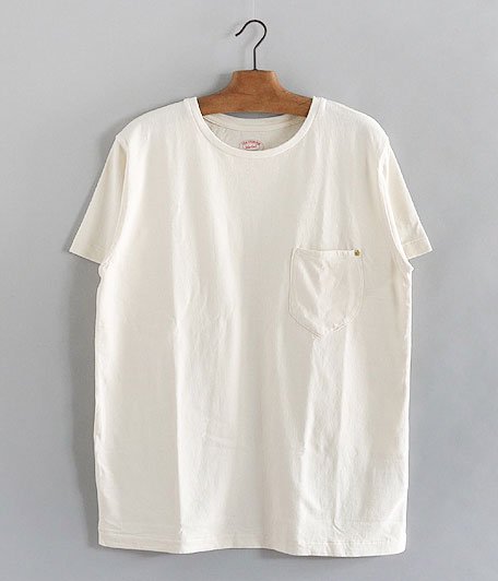  ANACHRONORM Standard C Neck Pocket T-shirt [IVORY]