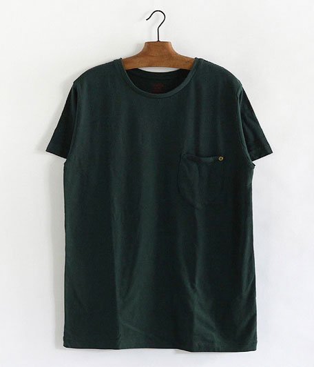  ANACHRONORM Standard C Neck Pocket T-shirt [GREEN]