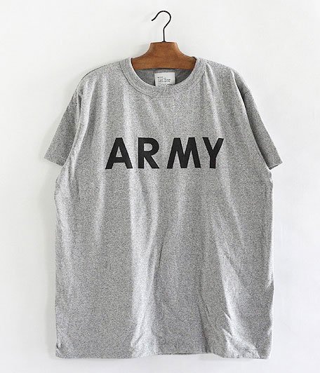  90's U.S ARMY プリントTシャツ [Dead Stock / GRAY]