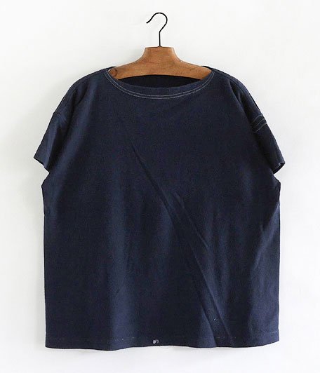 イタリア軍ボートネックTシャツ ［Overdyed Navy] - Fresh Service NECESSARY or UNNECESSARY  NEAT OUTIL YOKE VINTAGE などの通販 RADICAL