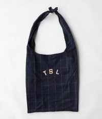  THE SUPERIOR LABOR Tie Shoulder Bag [check]