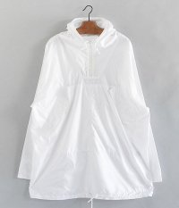  ANACHRONORM Ripstop Nylon Anorak Parka [WHITE]