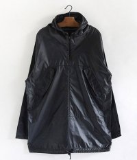  ANACHRONORM Ripstop Nylon Anorak Parka [BLACK]