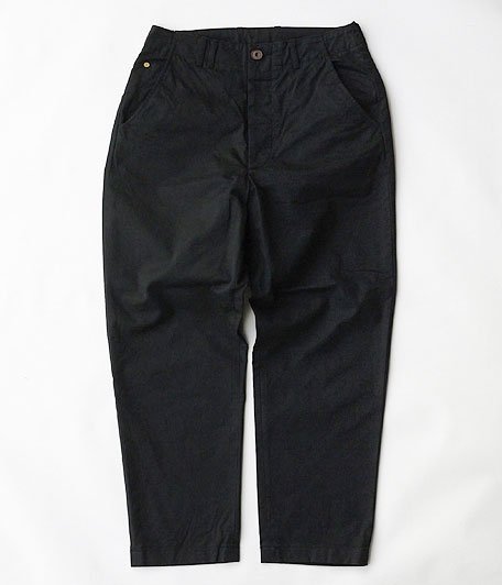  ANACHRONORM Chino Tapered Trousers [BLACK]