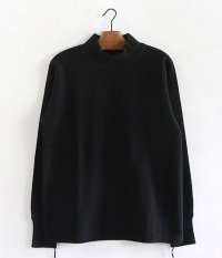  ANACHRONORM Waffle Face Mocneck Under-Shirt [BLACK]