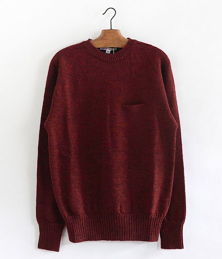  NECESSARY or UNNECESSARY THREE DIMENTIONAL KNIT [RED]