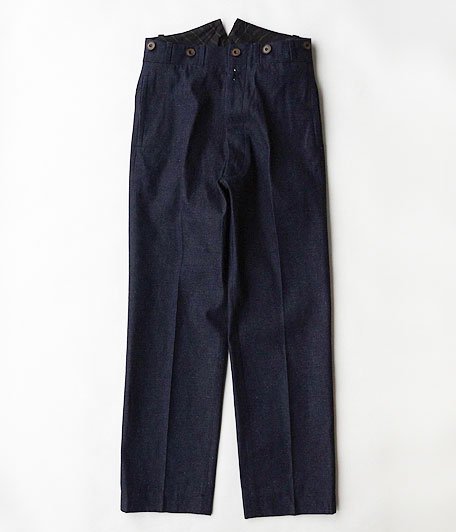 ANACHRONORM Denim Wide Trousers [INDIGO] - KAPTAIN SUNSHINE