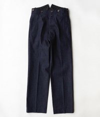  ANACHRONORM Denim Wide Trousers [INDIGO]