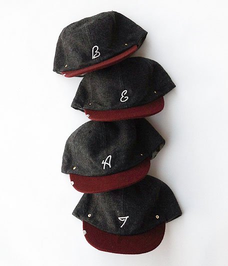  ANACHRONORM BEAT INITIAL CAPS by DECHO [CHARCOAL  RED]