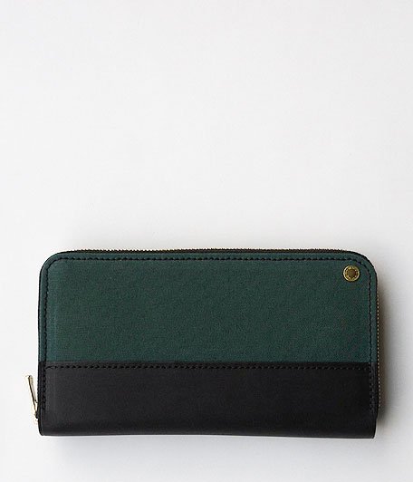  ANACHRONORM Large Wallet by BRASSBOUND [GREEN]