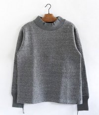  ANACHRONORM Double Face Mocneck Under-Shirt [CHARCOAL TOP]