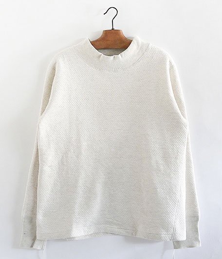  ANACHRONORM Double Face Mocneck Under-Shirt [OATMEAL TOP]