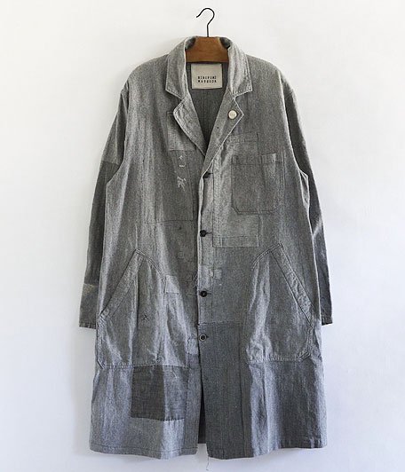  HIROFUMI MATSUDA H.M Custom the Atelier Coat [BLACK CHAMBRAY] 