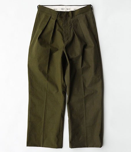 NEAT 1955 Tent Cloth WIDE [OLIVE] - KAPTAIN SUNSHINE NECESSARY or 