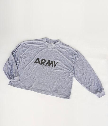 Remake U.S.ARMY L/S BIG T-SHIRTS - Fresh Service NECESSARY or