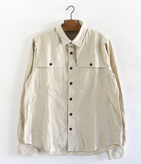  H.UNIT STORE LABEL Ventilation Long Sleeve Shirt [KINARI]