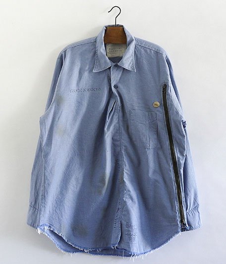  HIROFUMI MATSUDA H.M Custom the Pullover Shirt [CHAMBRAY]