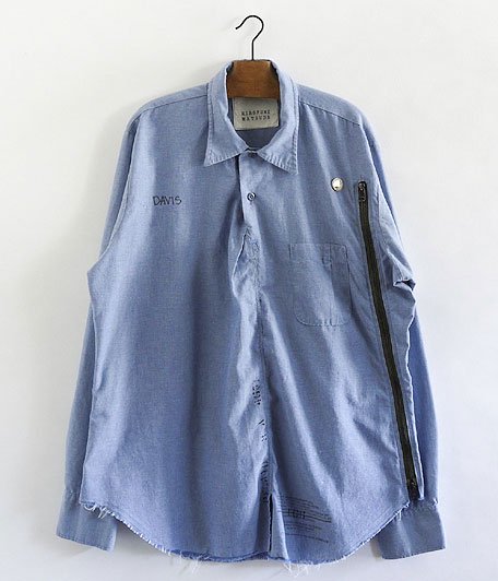 HIROFUMI MATSUDA H.M Custom the Pullover Shirt [CHAMBRAY] - Fresh Service  NECESSARY or UNNECESSARY NEAT OUTIL YOKE VINTAGE などの通販 RADICAL