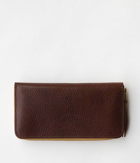  THE SUPERIOR LABOR Zip Long Wallet [brown]