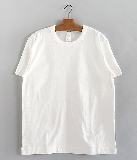  BETTER MID WEIGHT CREW NECK S/S T-SHIRT [OFF WHITE]