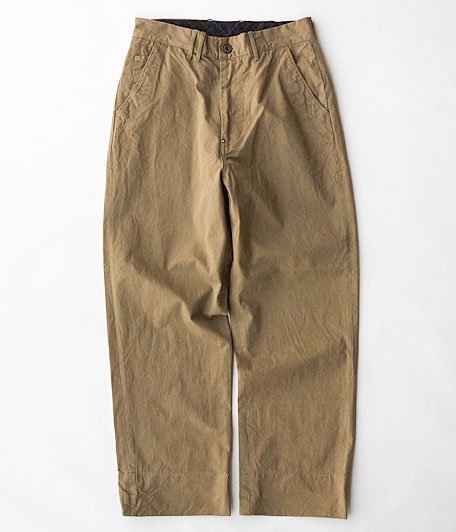  ANACHRONORM Chino Wide Trousers [BEIGE]