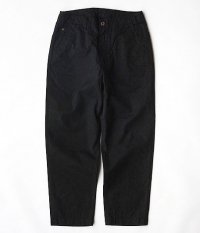  ANACHRONORM Chino Twill Tapered Trousers [BLACK]