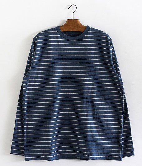  NECESSARY or UNNECESSARY Border L/S [BLUE]