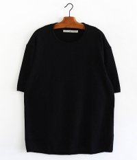  CURLY Cloudy HS Crew Tee [BLACK]