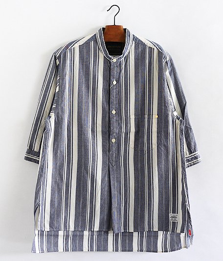  ANACHRONORM 1/2 Sleeve Pullover Shirt [NAVY]