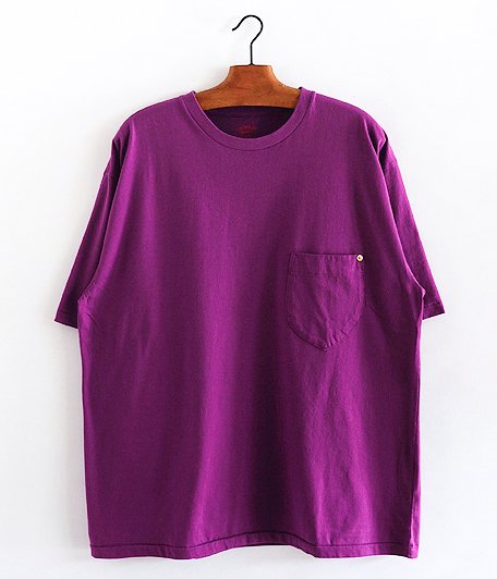  ANACHRONORM Standard Crew Pocket T-S [LAVENDER]