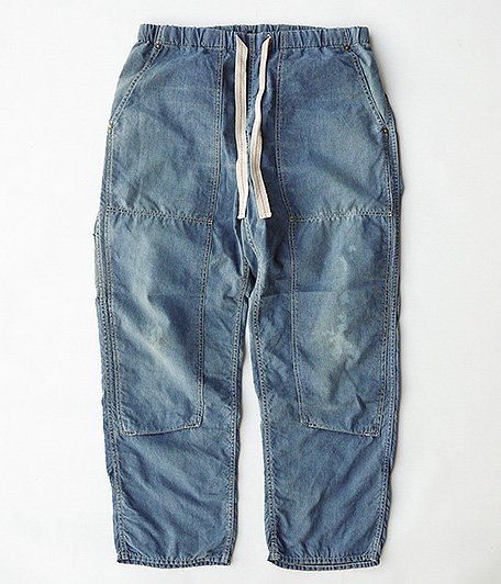 ANACHRONORM W Knee Easy Pants [INDIGO / AGING WASH] - Fresh