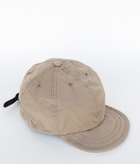  ANACHRONORM Nylon Leather Buckle Cap [BEIGE]