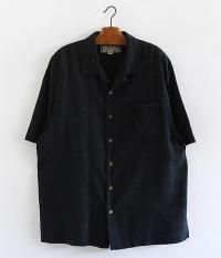 ANACHRONORM Chambray Open Collar Shirt [Dk.INDIGO] - Fresh